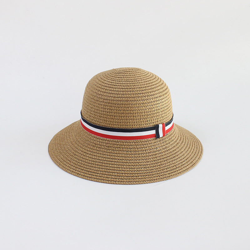 Boys' Straw Sunshade Beach Hat