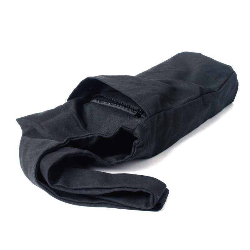 Canvas Yoga Mat Bag Single Shoulder Crossbody
