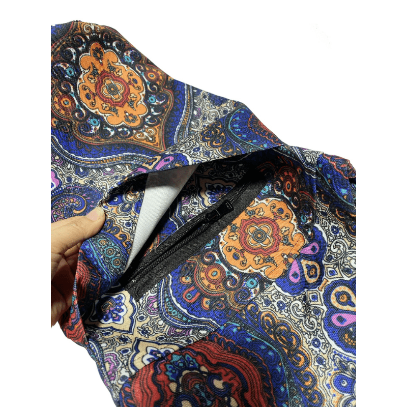 Canvas Yoga Mat Bag Single Shoulder Crossbody