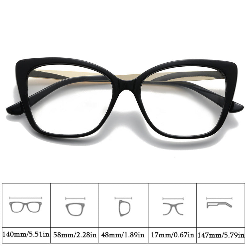 Retro Cat Eye Light Blocking Glasses for Women