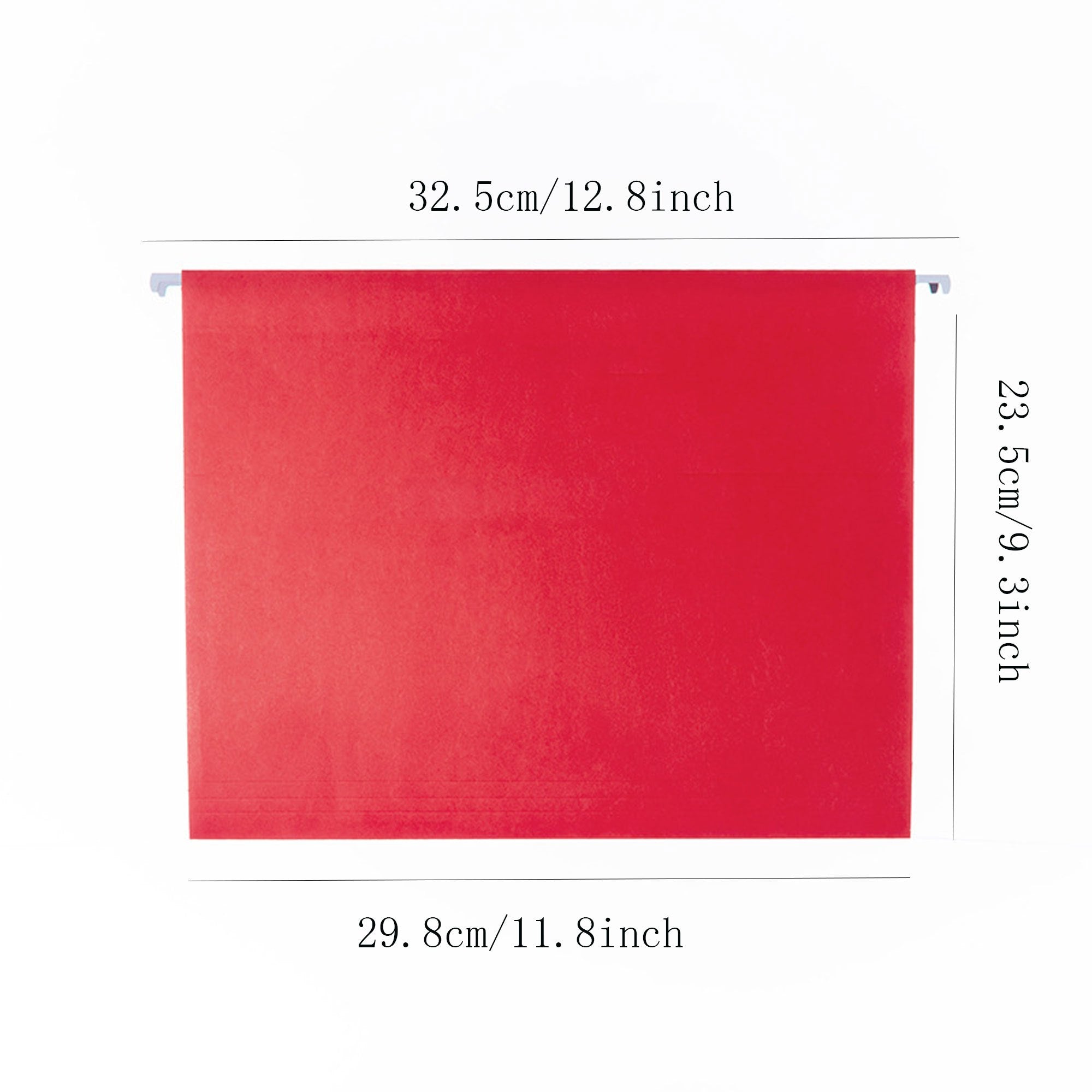 25 A4 Hanging File Folders in Assorted Colors