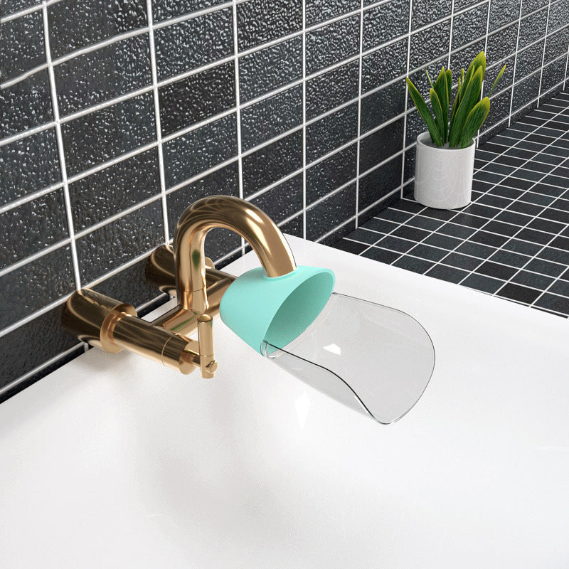 Mother And Baby Safety Faucet Extender Cartoon Design