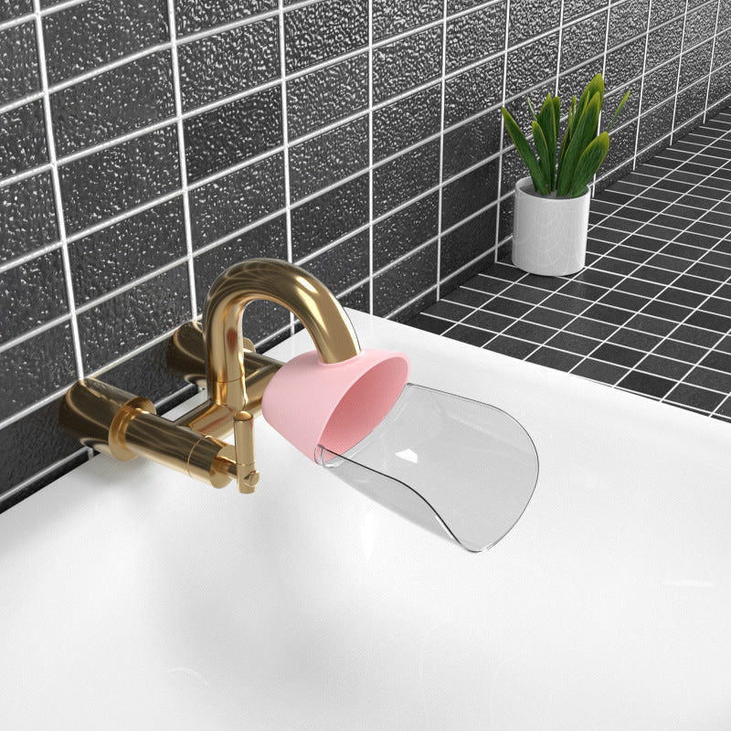 Mother And Baby Safety Faucet Extender Cartoon Design