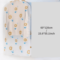 Clear Hanging Garment Bag Lightweight Dust-Proof Clothes Cover Full Zipper