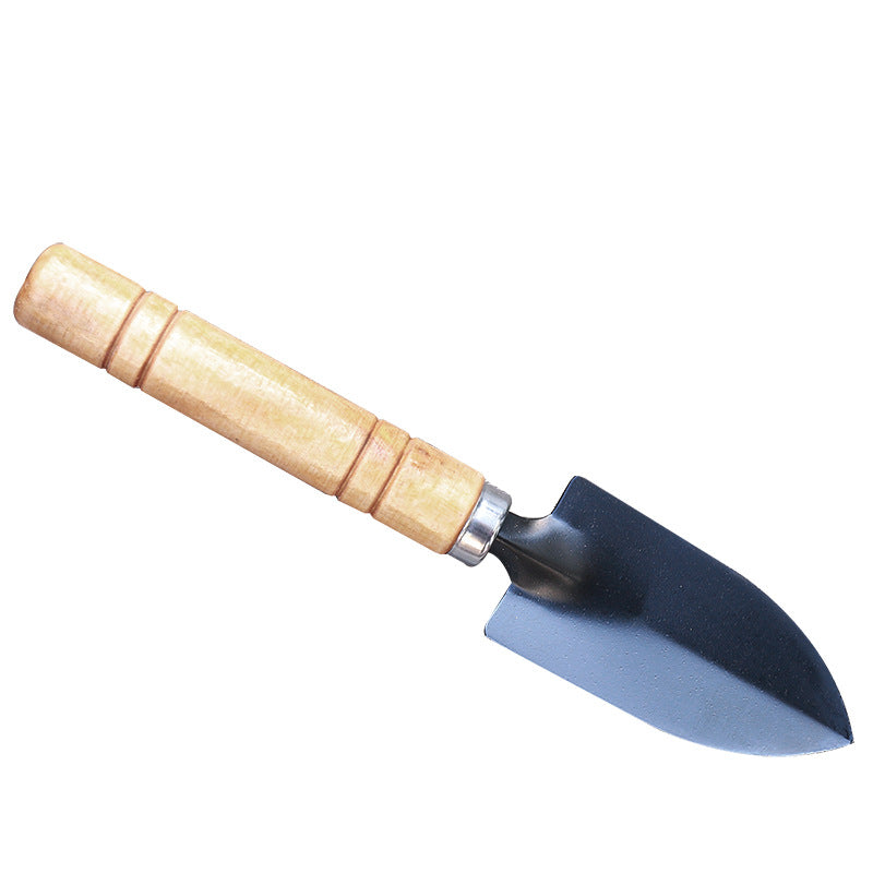 Stainless Steel Gardening Shovel Wooden Handle Home Garden Tools