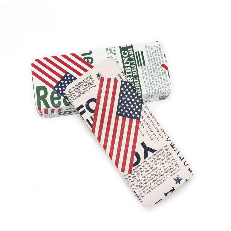 American Flag Glasses Case Patriotic Sunglasses Box Holder
