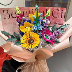 Wild Flowers Bouquet for Home Decoration DIY Crafts and Unique Gift