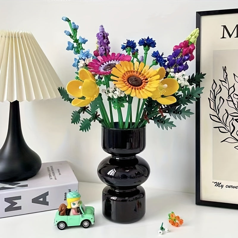 Wild Flowers Bouquet for Home Decoration DIY Crafts and Unique Gift