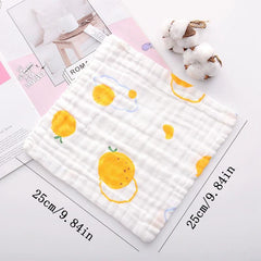 Gentle Cotton Muslin Washcloth for Newborns