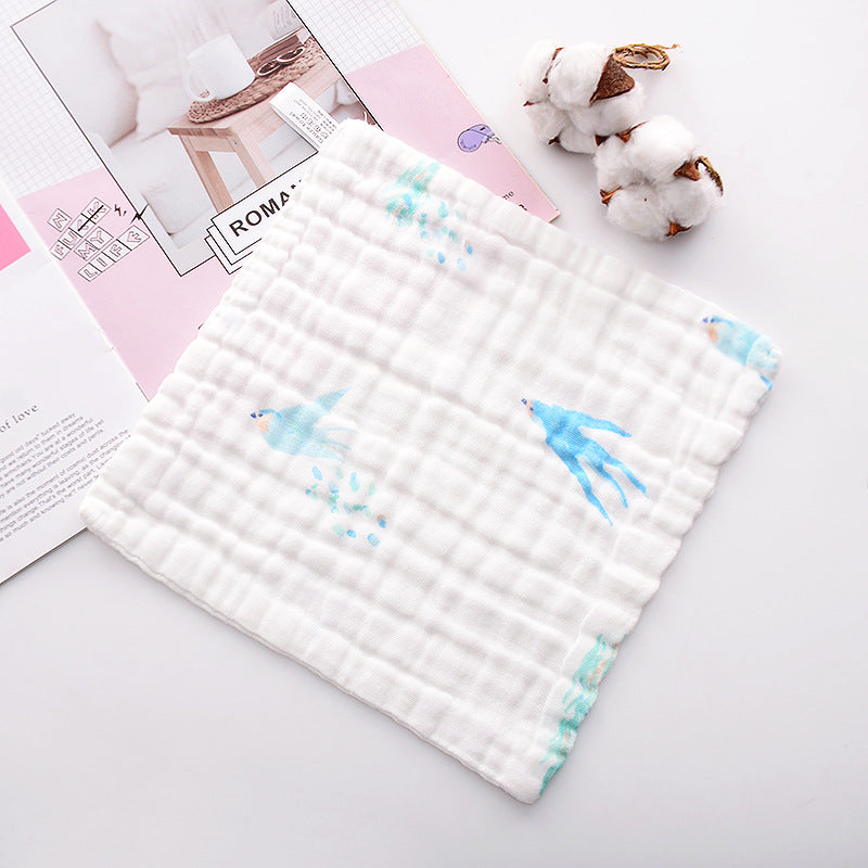 Gentle Cotton Muslin Washcloth for Newborns