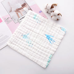 Gentle Cotton Muslin Washcloth for Newborns
