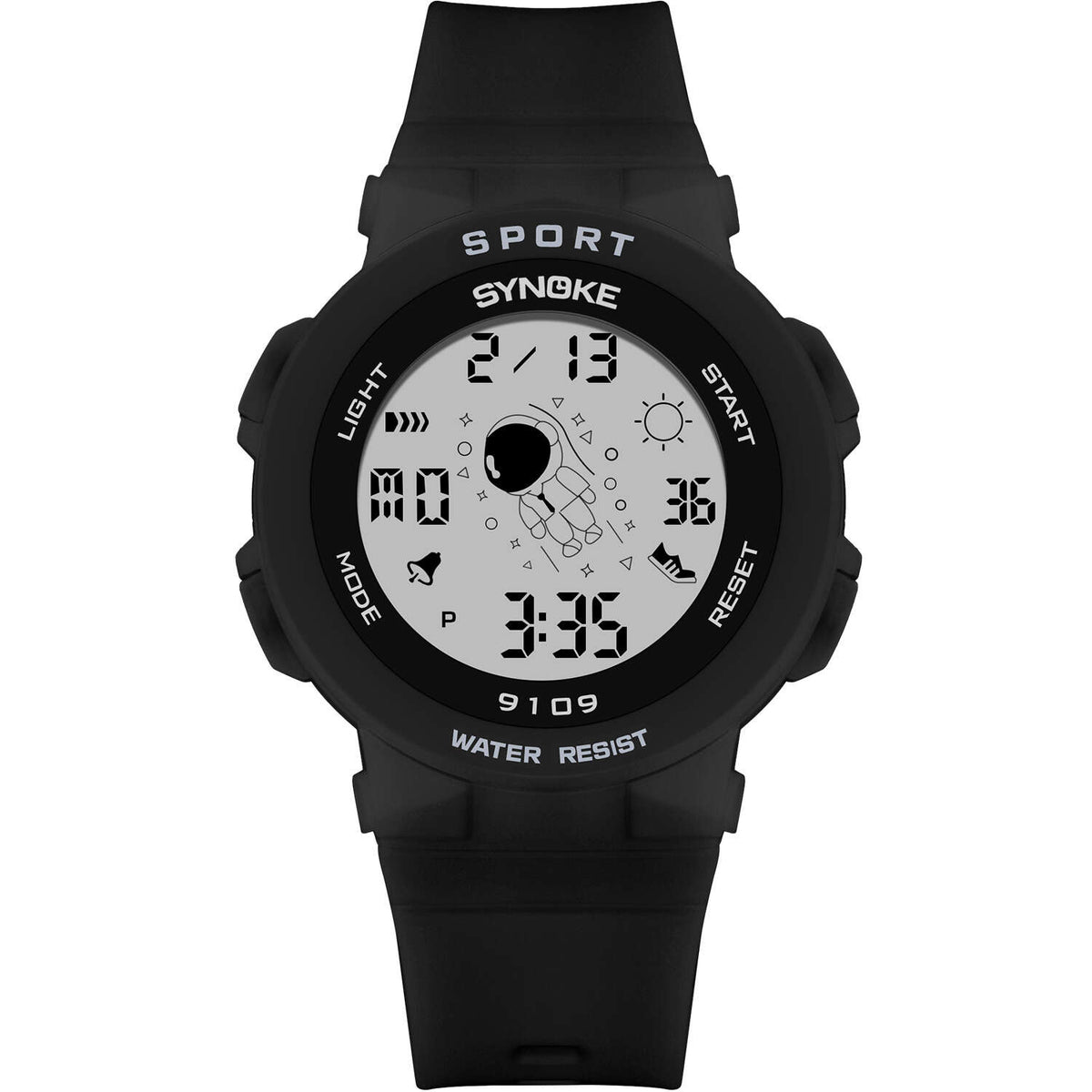 Kids Electronic Watch Spaceman Boys Girls Sports Wrist Watch Luminous