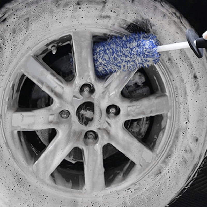 Microfiber Car Wash Brush with Non Slip Handle