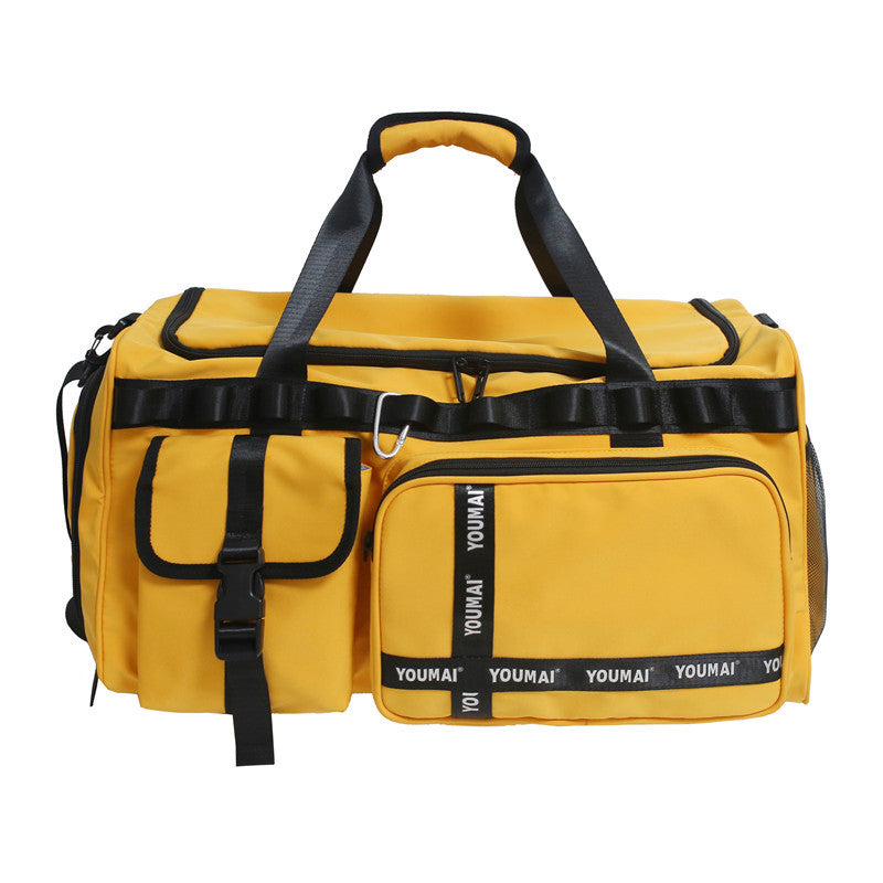 Colorblock Casual Sports Handbag Large Capacity Storage Bag