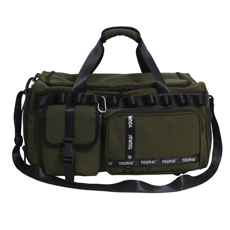 Colorblock Casual Sports Handbag Large Capacity Storage Bag