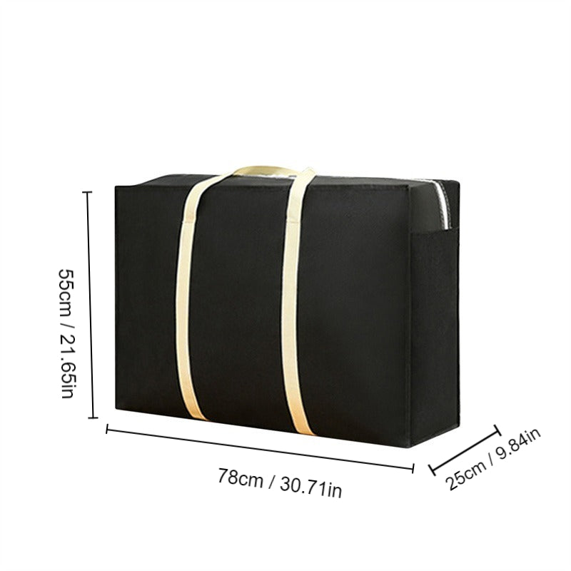 Large Capacity Zipper Storage Handbag Lightweight Organizer