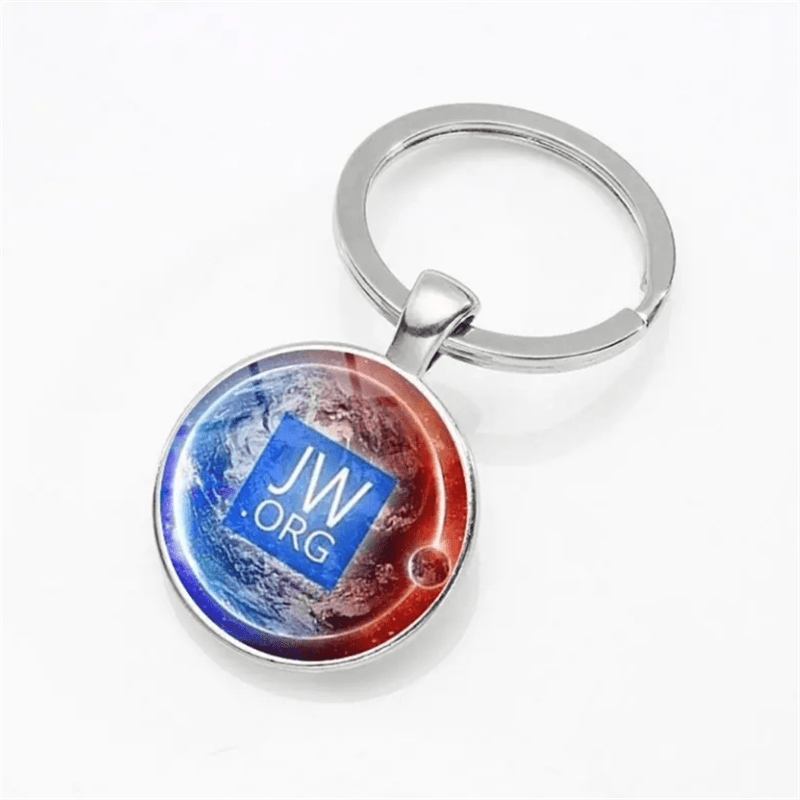 JW.org Keychain Christian Key Ring Bag Charm Gift