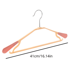 Adult Seamless Clothes Rack Wide Shoulder Plastic Clothes Rack