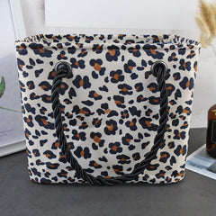 Leopard Pattern Travel Storage Bag Fitness Beach Toiletry