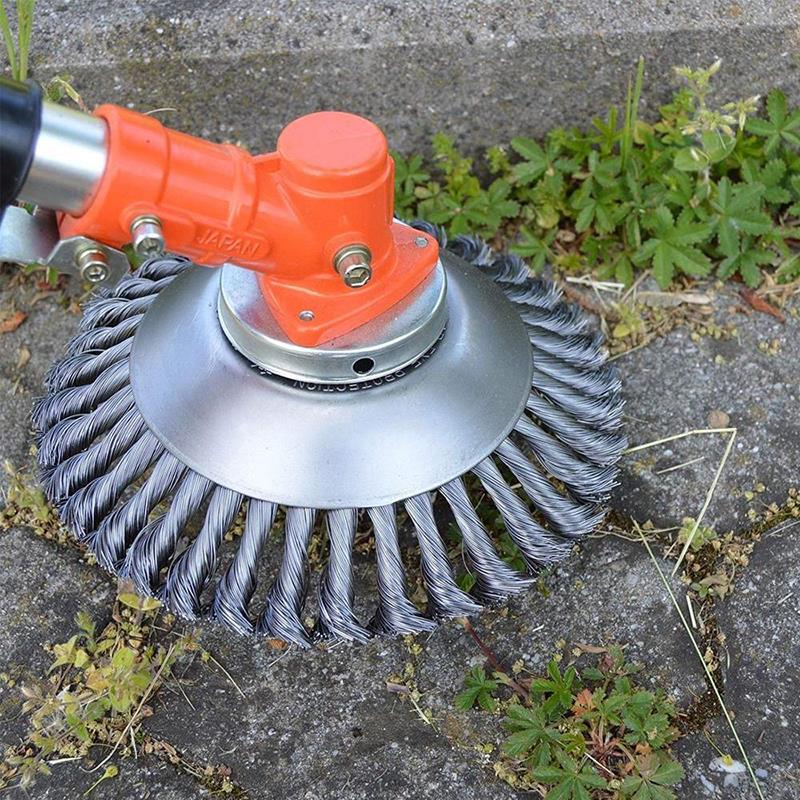 Steel Wire Lawn Mower Head for Rust Removal