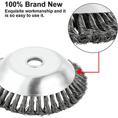 Steel Wire Lawn Mower Head for Rust Removal