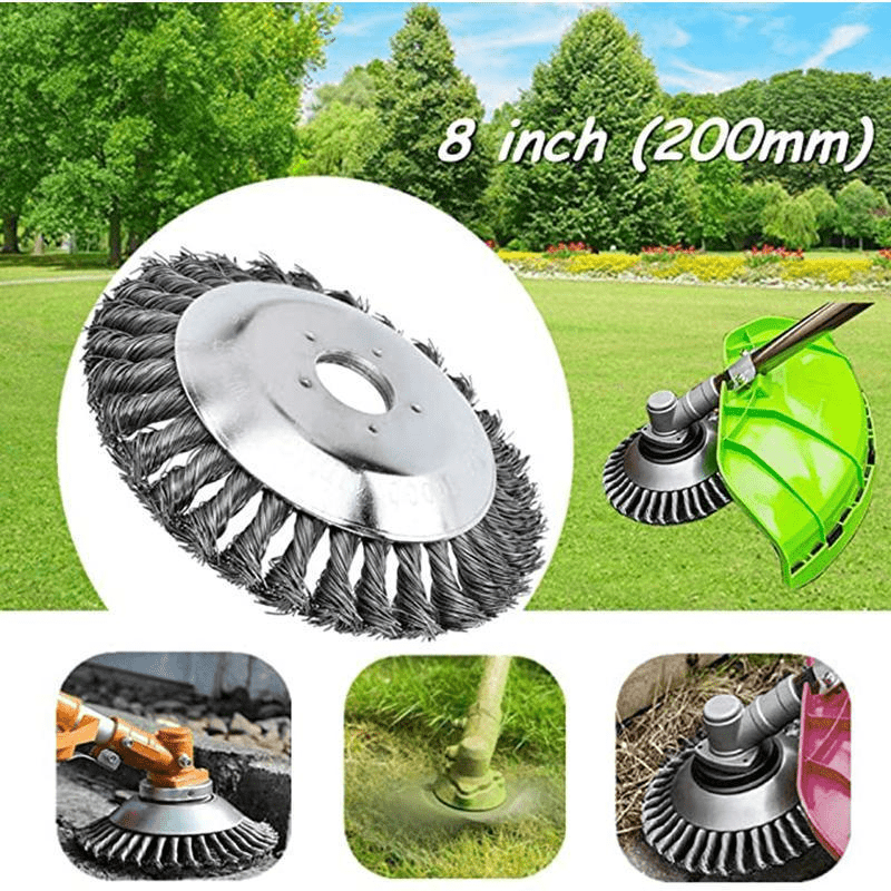 Steel Wire Lawn Mower Head for Rust Removal