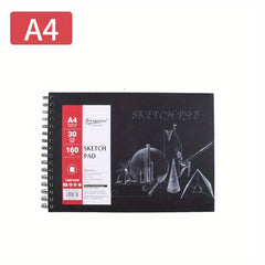 Spiral Bound Sketchbook 30 Sheets 160gsm A3 A4 A5