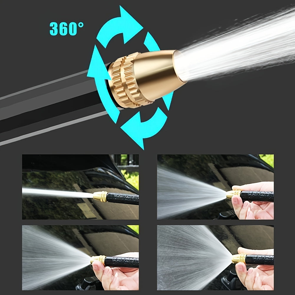 Portable High Pressure Water Hose Nozzle Spray for Garden Car Washing