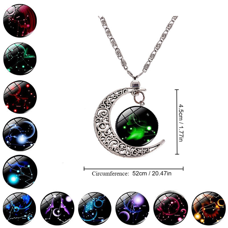 Zodiac Star Signs Necklace - Men & Women