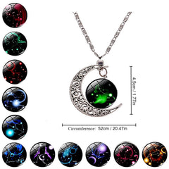 Zodiac Star Signs Necklace - Men & Women