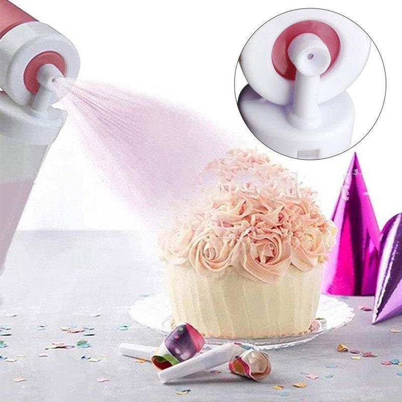 Cake Manual Airbrush Spray Gun Decorating Baking Decoration