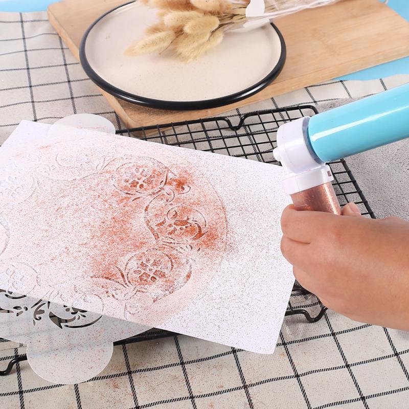 Cake Manual Airbrush Spray Gun Decorating Baking Decoration