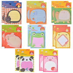 16pcs Animal Sticky Notes Cartoon Sticky Notes Creative Self Sticky Notes