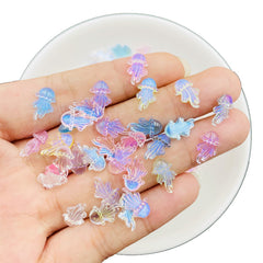 20pcs Cartoon Marine Jellyfish Rhinestones for DIY Manicure