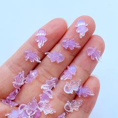 20pcs Cartoon Marine Jellyfish Rhinestones for DIY Manicure