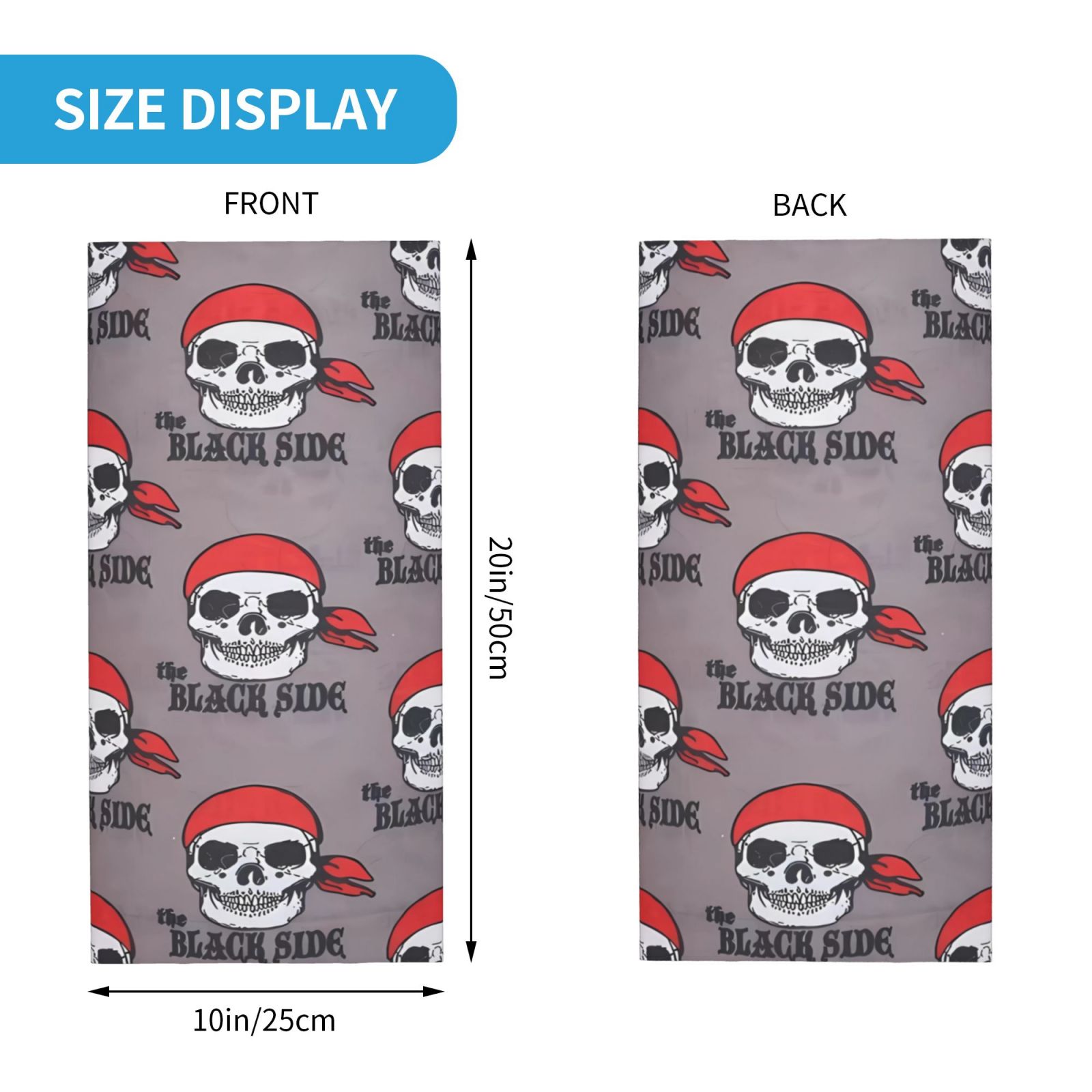 Multifunctional Bandanas Headwear Neck Gaiter Headband For Men