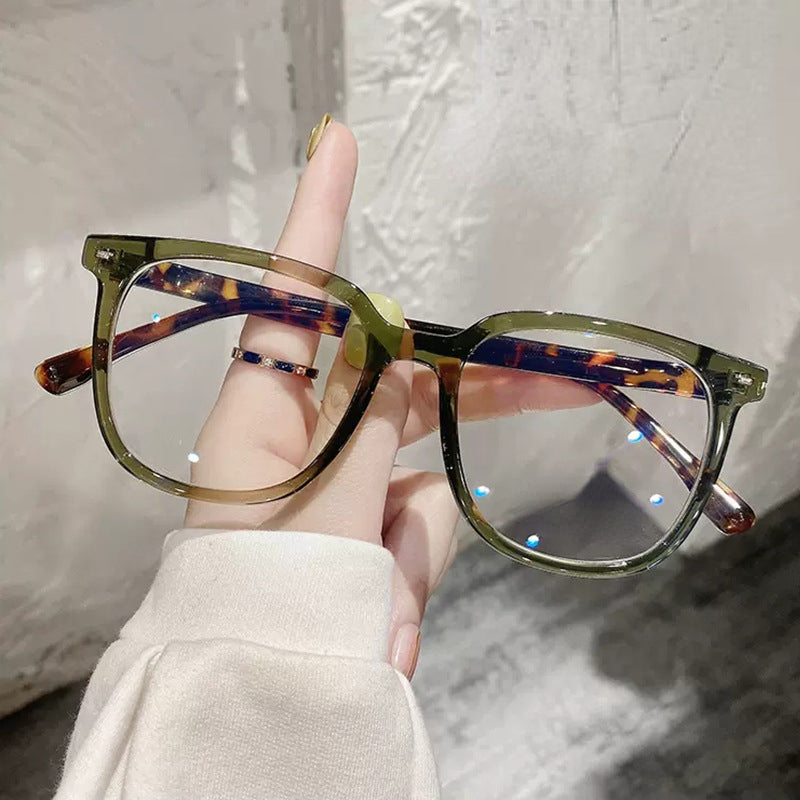 Retro Clear Lens Glasses Vintage Tortoiseshell Spectacles Frame