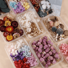 Real Dried Flower Resin Mold Fillings UV Epoxy Jewelry Craft DIY Supplies