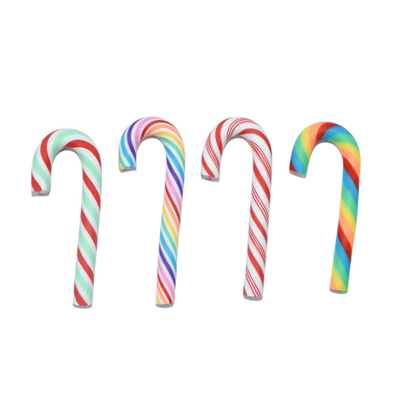 Colorful Cane Candy Christmas DIY Jewelry Making Accessories Art Craft Ornaments