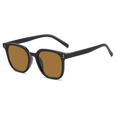 Pink Gradient Square Sunglasses UV400 Sun Shades Glasses with Case