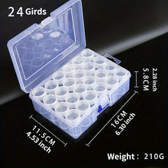 Plastic Storage Box for Beads and Nail Art Accessories