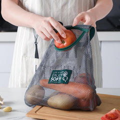 Mesh Storage Bag Hanging Fruit Vegetable Storage Reusable Shopping Bag