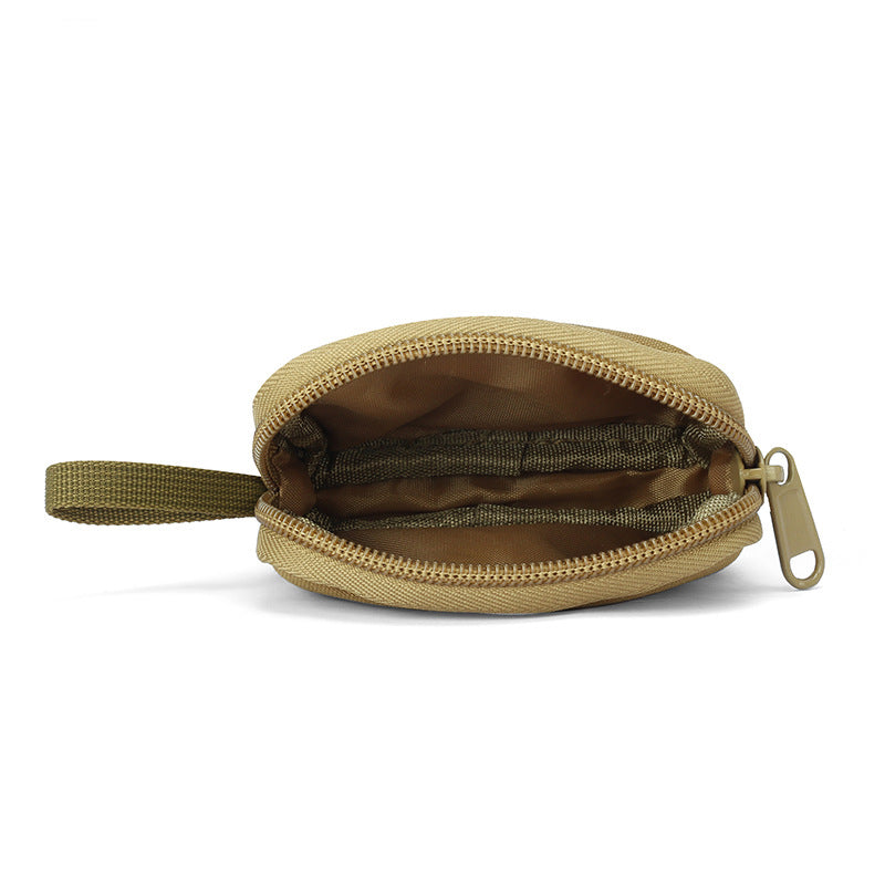 Round Parts Bag U Disk Headphone Storage Case