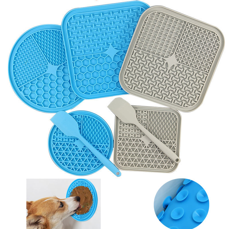 Dog Anxiety Relief Slow Feeder with Spoon Set