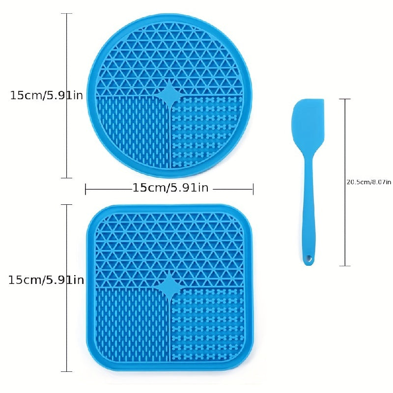 Dog Anxiety Relief Slow Feeder with Spoon Set