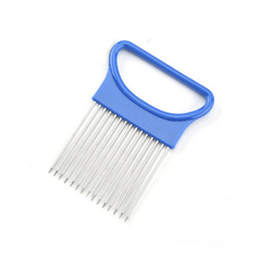 Stainless Steel Onion Slicer Holder - Creative Onion Slicer Cutter