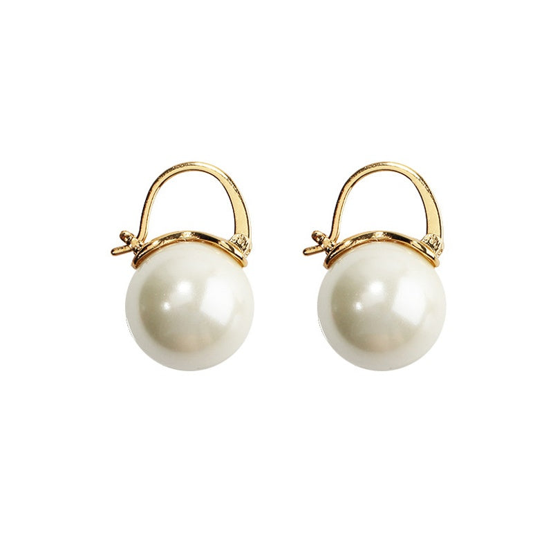Pearl Drop Hook Earrings for Weddings & Parties - Gift for Women & Girls