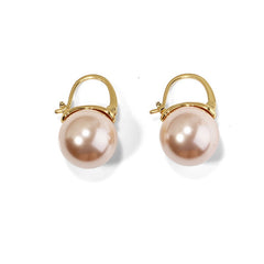 Pearl Drop Hook Earrings for Weddings & Parties - Gift for Women & Girls