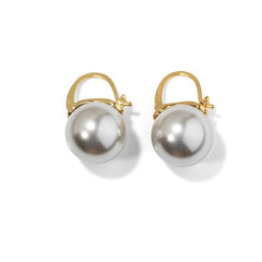 Pearl Drop Hook Earrings for Weddings & Parties - Gift for Women & Girls