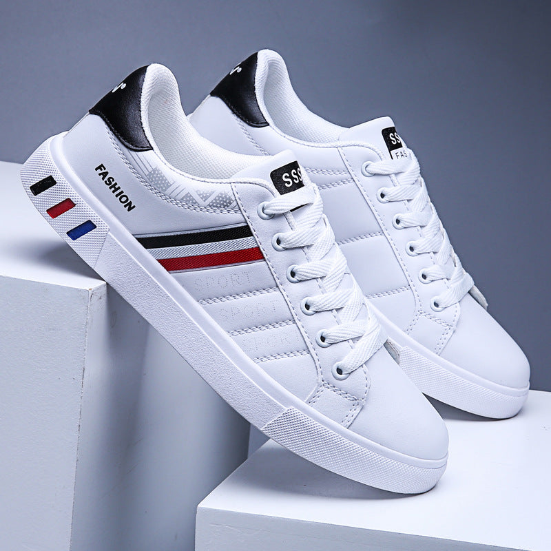 Men's Strips Lace Up Sneakers - Assorted Colors